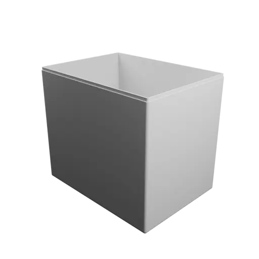 fichier 3D STL boîte rectangulaire avec couvercle - 193×142×170 mm, paroi 2 mm