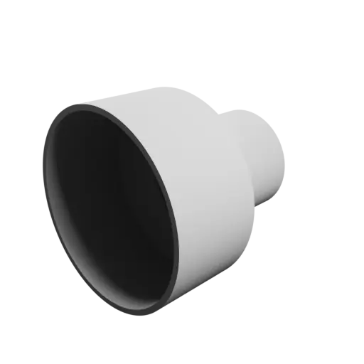 fichier STL Raccord de tube ⌀ 102-58 mm (Longueur : 105 mm)