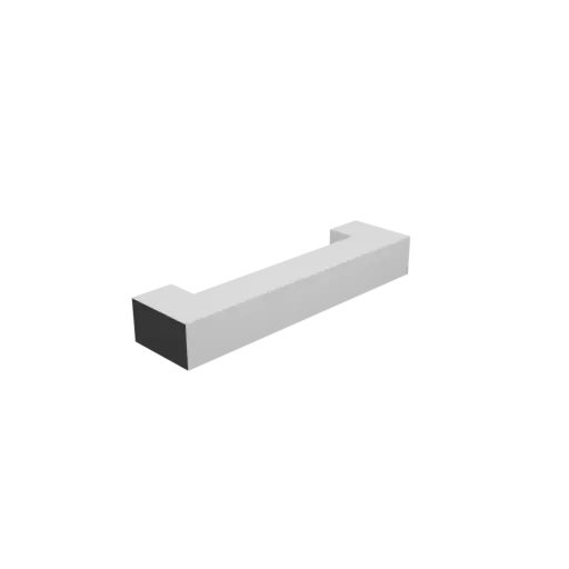 3D model u-shaped handle object-gen888-nb0