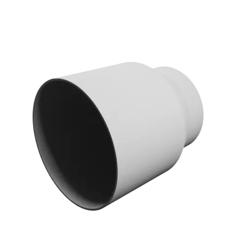 fichier 3D STL Raccord de tuyau ⌀ 140-110 mm (Longueur : 158 mm)