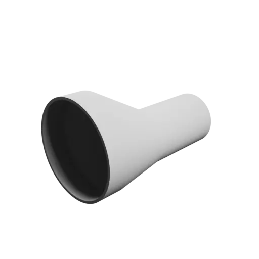 fichier 3D STL Raccord de tuyau ⌀ 85-46 mm (Longueur : 122 mm)