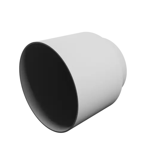 fichier 3D STL Raccord de tube ⌀ 140-111 mm (Longueur : 133 mm)