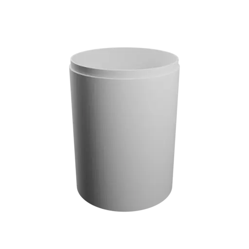 fichier 3D STL Boîte ronde avec couvercle ⌀ 74 mm - Hauteur: 100 mm, Coque: 2 mm