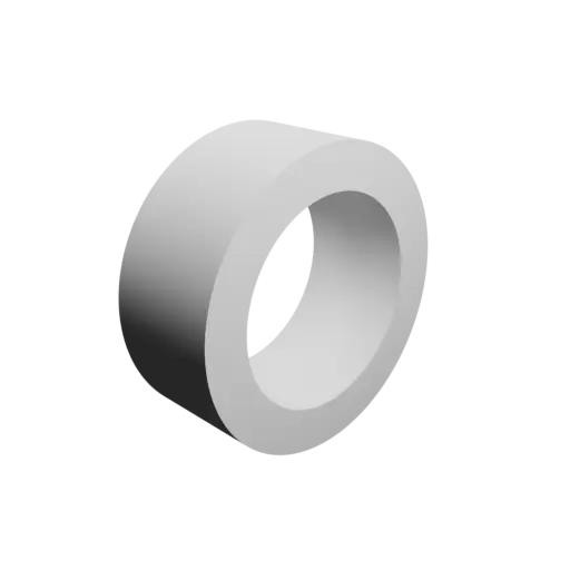 Washer / Flat Gasket STL 3D file ⌀ID: 7 mm ⌀OD: 10 mm thickness: 4 mm