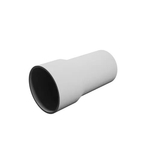 Tubing adapter STL file ⌀ 53–46 mm (Length: 100 mm)