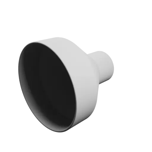 fichier STL Raccord de tuyau ⌀ 102-43 mm (Longueur : 100 mm)