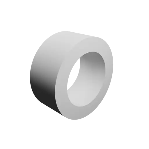 Washer / Flat Gasket STL file ⌀ID: 6 mm ⌀OD: 9 mm thickness: 4 mm