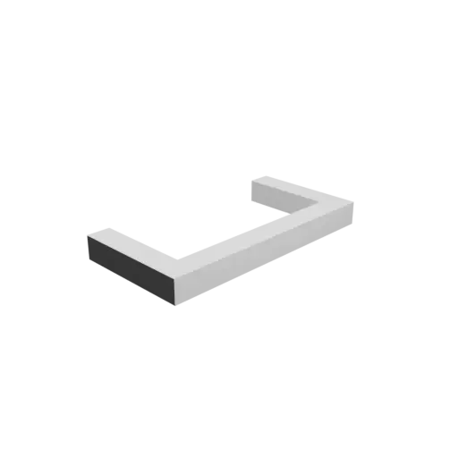 3D model u-shaped handle object-gen905-nb0
