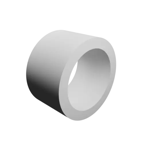 Modèle 3D Fichier 3D STL tube creux Ø&nbsp;ext. 53&nbsp;mm, Ø&nbsp;int. 40&nbsp;mm, longueur 31&nbsp;mm