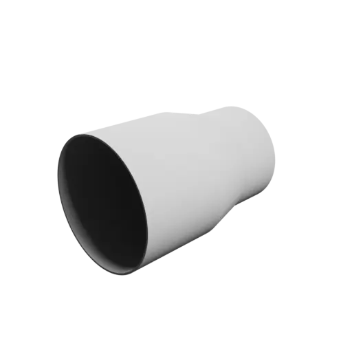 fichier STL Raccord ⌀ 135-110 mm (Longueur : 200 mm)