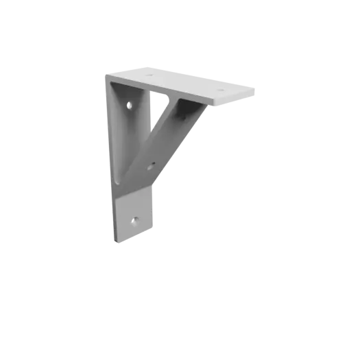 fichier STL Équerre d'étagère 120×160 mm, Épaisseur 5 mm, Diamètre orifice 6 mm
