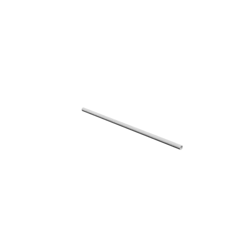 fichier STL tube Ø ext. 6 mm, Ø int. 5 mm, longueur 200 mm