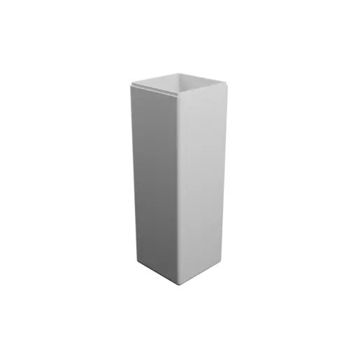 fichier STL boîte à base carrée avec couvercle - 90×90×270 mm, paroi 4 mm