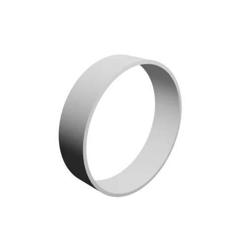 fichier STL Joint plat / Rondelle ⌀int: 37 mm ⌀ext: 39 mm épaisseur: 10 mm