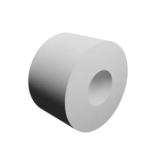 fichier 3D STL tube cylindrique Ø ext. 50 mm, Ø int. 20 mm, longueur 30 mm