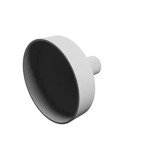 Tubing adapter STL file ⌀ 146–38 mm (Length: 120 mm)