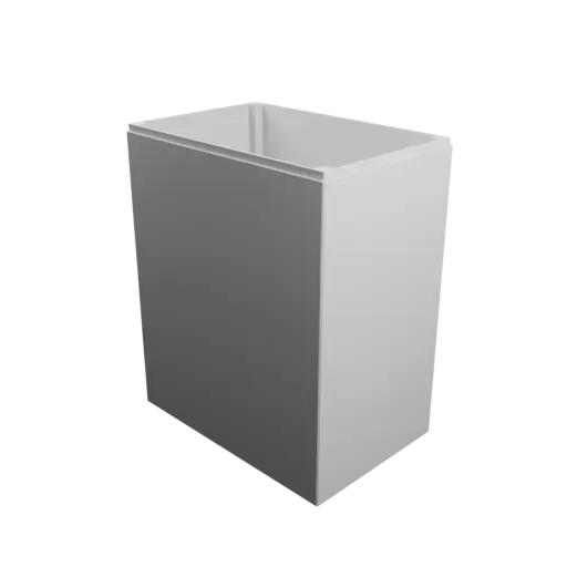 Enclosure with screw-mounted lid STL file: 180×120×230 mm