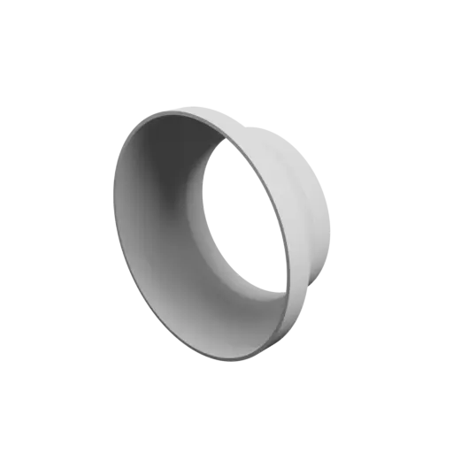 Tube adapter STL file ⌀ 202–150 mm (Length: 80 mm)