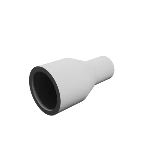 3D Model Tubing adapter STL 3D file ⌀&nbsp;40–24&nbsp;mm (Length: 75&nbsp;mm)