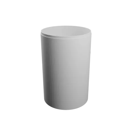Round box with lid STL 3D file ⌀ 111 mm - Height: 171 mm, Shell: 2 mm