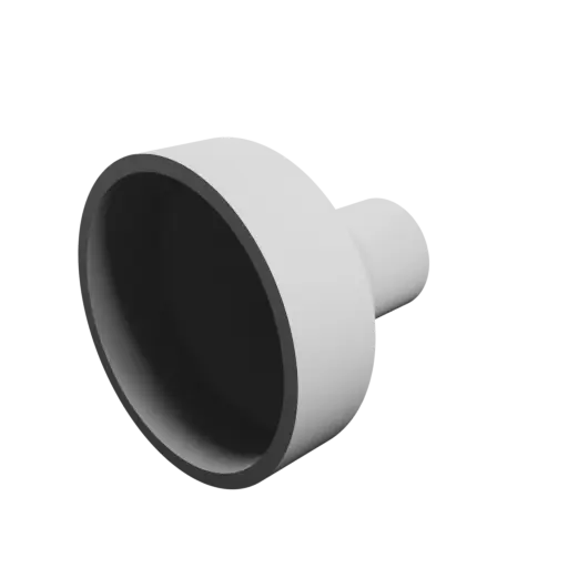 3D Model Tube adapter STL 3D file ⌀&nbsp;40–16&nbsp;mm (Length: 36&nbsp;mm)