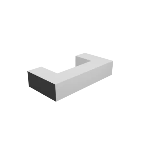 3D model u-shaped handle object-gen942-nb0