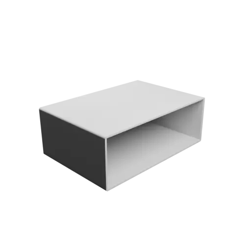 Small parts organizer with 1 drawer 126×42×85 mm STL file, thickness: 2 mm