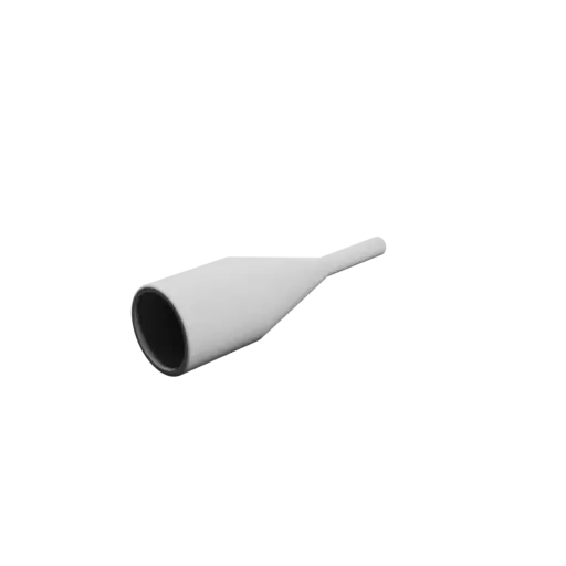 Tube adapter STL file ⌀ 36–9 mm (Length: 130 mm)