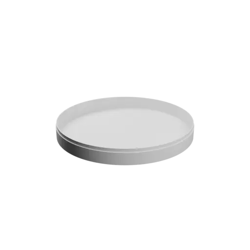 Round box with lid STL 3D file ⌀ 200 mm - Height: 24 mm, Shell: 2 mm