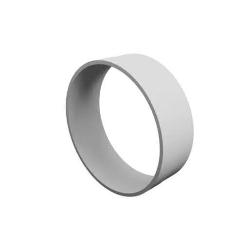 Tubing adapter STL file ⌀ 149–148 mm (Length: 49 mm)