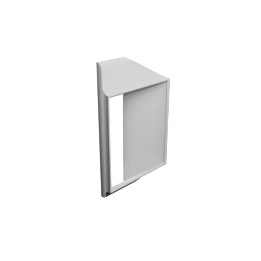 fichier 3D STL Adaptateur de tube rectangulaire 60x284.4mm vers 161.9x191mm - transition: 50mm