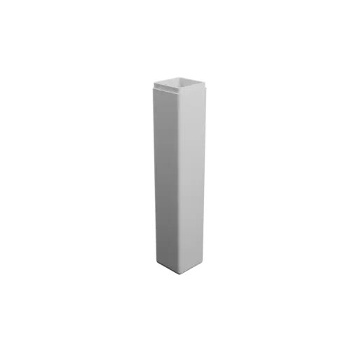 square box with lid STL 3D model – 30×30×160 mm, wall thickness 2 mm