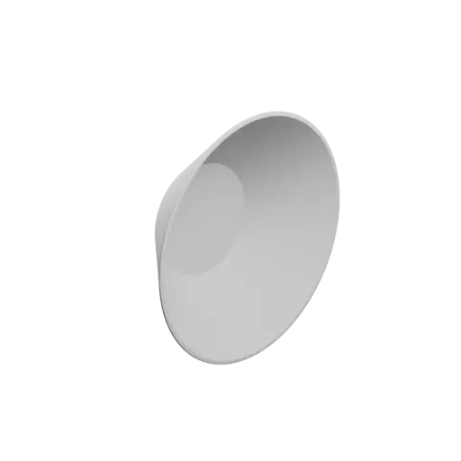 Container STL file, inner: base Ø60 mm, top Ø120 mm, height 40 mm - wall thickness 2 mm