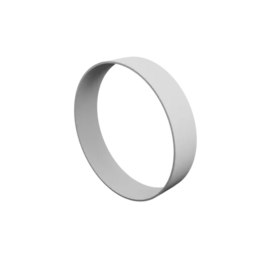 Tube adapter STL 3D file ⌀ 227–226 mm (Length: 50 mm)