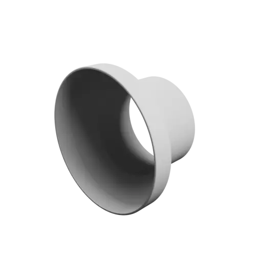 3D Model Tubing adapter STL file ⌀&nbsp;150–100&nbsp;mm (Length: 90&nbsp;mm)