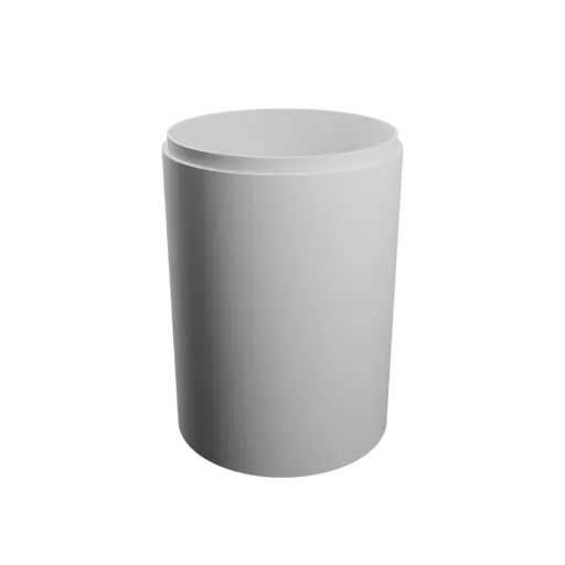 Round box with lid STL file ⌀ 85 mm - Height: 120 mm, Shell: 3 mm