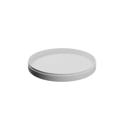 Round box with lid STL file ⌀ 178 mm - Height: 22 mm, Shell: 3 mm