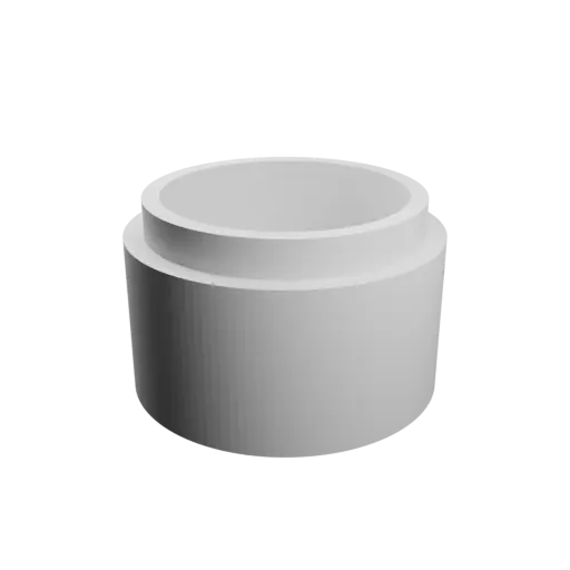 Round box with lid STL 3D file ⌀ 43 mm - Height: 32 mm, Shell: 5 mm