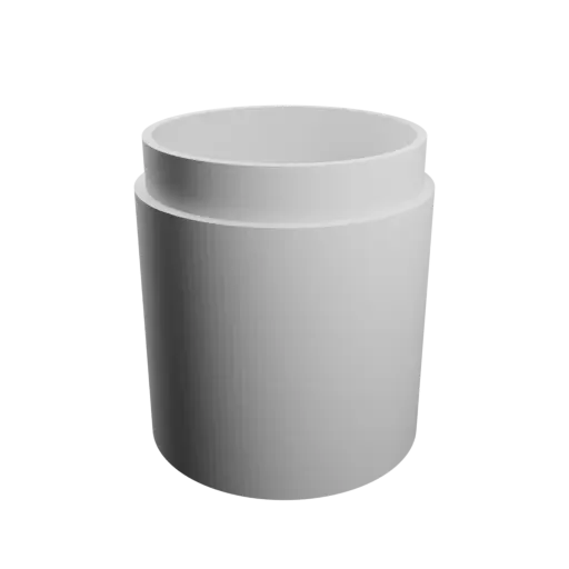 Round box with lid STL 3D file ⌀ 30 mm - Height: 35 mm, Shell: 2 mm