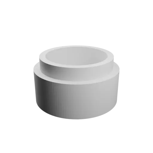 Round box with lid STL file ⌀ 35 mm - Height: 24 mm, Shell: 5 mm