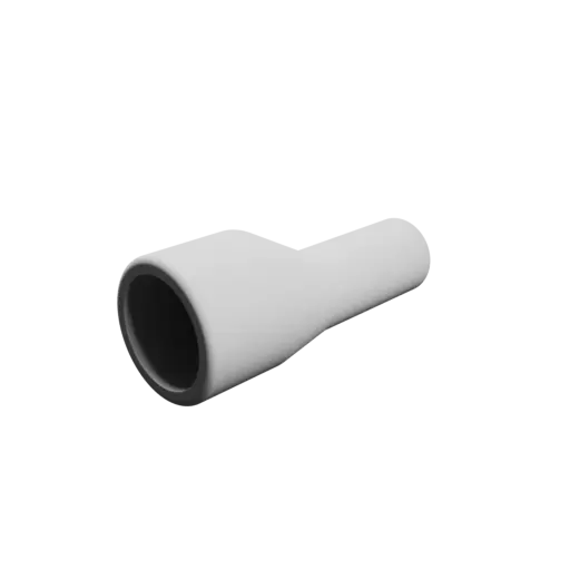 Tubing adapter STL file ⌀ 27–16 mm (Length: 60 mm)