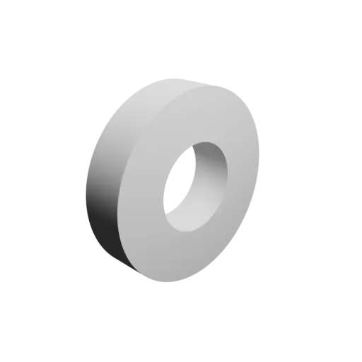 Washer / Flat Gasket STL file ⌀ID: 3 mm ⌀OD: 6.5 mm thickness: 1.5 mm